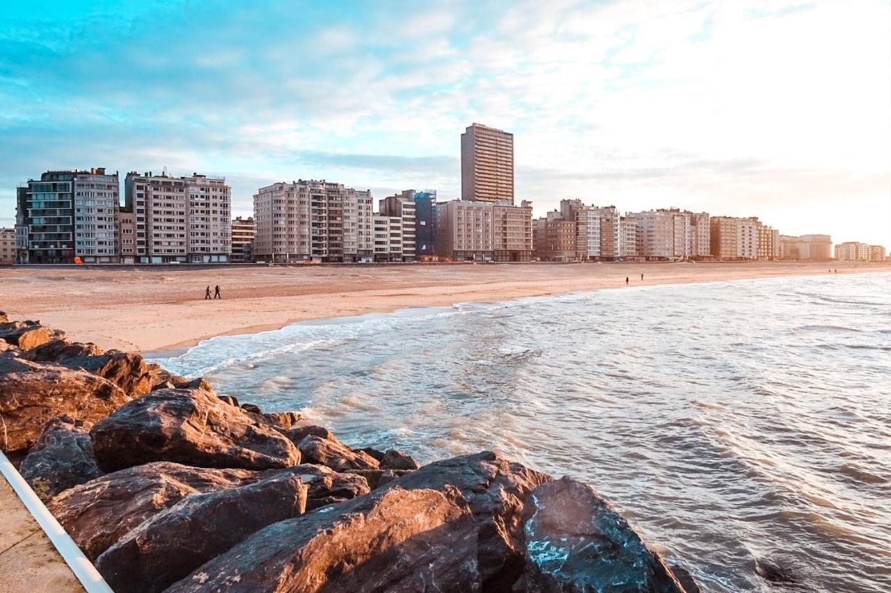 Moderne Appartement Aan Zee Oostende Eksteriør bilde